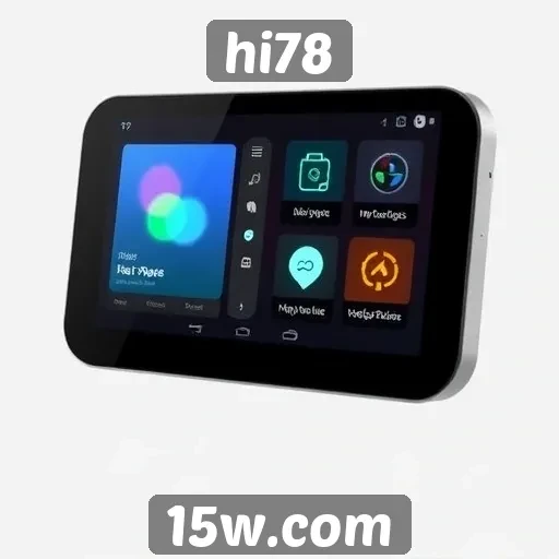 Explorando a interface de usuário do hi78