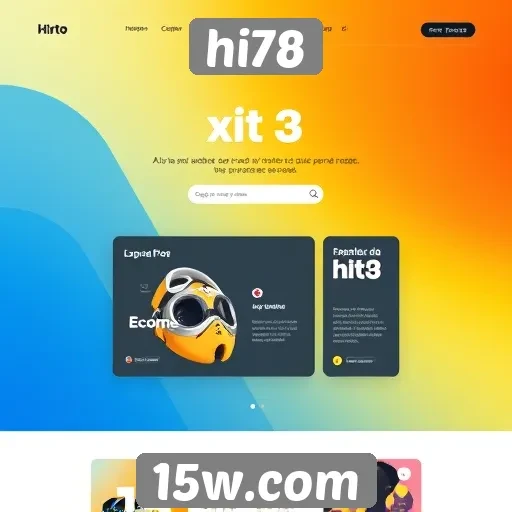 Crítica sobre a interface do site hi78
